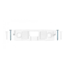 Bose® Suporte Parede p/ Coluna Central Omnijewel (Branco)